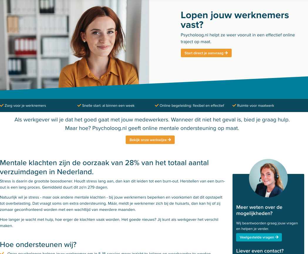 Blog Radiospot: psychologische hulp voor jouw werknemer